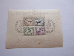 All319    Bloc Feuillet  JO  Berlin   1936   MNH   MI Bl6 - Ete 1936: Berlin