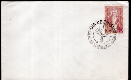 Argentina - 1947 - Envelope - First Day Issue Postmark - Caja 1 - Used Stamps