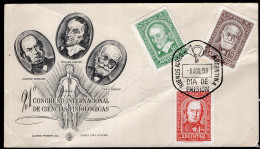 Argentina - 1947 - FDC Envelope - 21st International Congress Of Physiological Sciences - Caja 1 - FDC