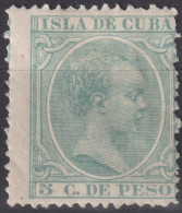 1890 Kuba-Amerikanische Besatzung, *  Mi:ES-CU 67, Sn:CU 144, Yt:CU 76, King Alfonso XIII - Nuovi