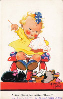 Illustrateur Illustration Beatrice MALLET A Quoi Revent Les Petites Filles N°574 - Mallet, B.
