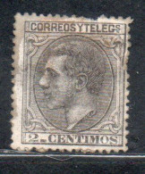 SPAIN ESPAÑA SPAGNA 1879 KING ALFONSO XII RE ROI 2c MH - Ongebruikt