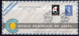 Argentina - 1965 - Letter - Salta's Philately Circle  - Hispanic Week Postmark - Caja 1 - Covers & Documents