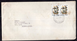 Argentina - 1993 - Letter - Mushrooms Post Stamps - Sent To Buenos Aires - Caja 1 - Brieven En Documenten