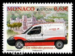 [Q|CL] Monaco 2013: Europa - Veicoli Postali / Postal Vehicles ** - 2013