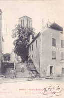 CPA 10 @ AUBE - ESSOYES - Escalier Et Café St Rémy En 1904 @ Editeur A. REP. Et Filliette à Château Thierry  R.F N° 5241 - Essoyes