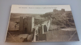 Toledo Puente De Alcántara Y Castillo De San Servando Castilla La Mancha España UNUSED - Toledo