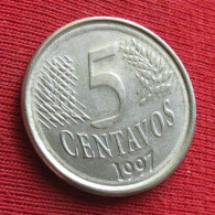 Brazil 5 Centavos 1997 KM# 632 *VT Brasil Bresil Brasile Brazilia Brazilie - Brésil