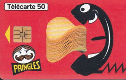 F888  06/1998 - PRINGLES - 50 SO3 - (verso : N° Deux Lignes - 2ème Ligne Vers La Gauche Sous A) - 1998