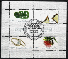 New Zealand 2010 Personalised Stamps Sheetlet Used - Oblitérés