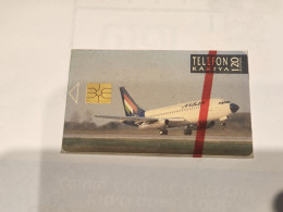 HUNGARY-(HU-P-1992)-HUNGANAN Air Lines-(126)(120units)(1992)(tirage-20.000)-MINT CARD+1card Prepiad Free - Hongrie