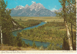 Grand Teton, At 13,766 Ft., (highest Peak In The Teton Range, And Snake River Overlook, Jackson Hole, Wyoming - Autres & Non Classés