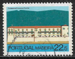 Portugal – 1986 Madeira Fortress 22.5 Used Stamp - Gebraucht