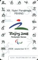 PARALYMPIC GAMES * SUMMER PARALYMPICS * SPORT * BEIJING PEKING * CHINA * FU NIU LELE COW * WHEELCHAIR * MMK156 * Hungary - Hongrie