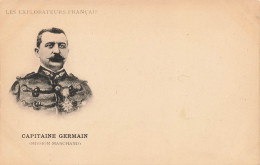 MISSION MARCHAND - Capitaine GERMAIN - Né Le 19 Mars 1865 à Maurs (Cantal) - CARTE "LES EXPLORATEURS FRANCAIS" -TBE - Missions