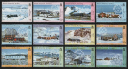 BAT / Brit. Antarktis 2003 - Mi-Nr. 357-368 ** - MNH - Forschungsstationen (I) - Neufs