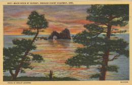 Mack Rock At Sunset, Oregon Coast Highway, Oregon - Other & Unclassified