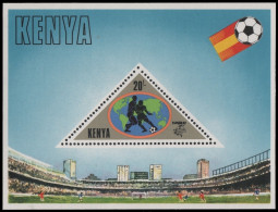 Kenia 1982 - Mi-Nr. Block 18 ** - MNH - Fussball / Soccer - Kenya (1963-...)