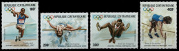 Zentralafrikanische Rep. 1987 - Mi-Nr. 1282-1285 ** - MNH - Olympia Seoul - Centrafricaine (République)
