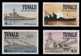 Tuvalu 1991 - Mi-Nr. 599-602 ** - MNH - Schiffe & Boote / Ships & Boats - Tuvalu