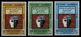 Delcampe - Kuwait 1984 - Mi-Nr. 1029-1031 ** - MNH - Konferenz - Kuwait