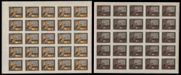 Russia / RSFSR 1922 - Mi-Nr. 195 & 196 X ** - MNH - KLB - Oktoberrevolution - Neufs