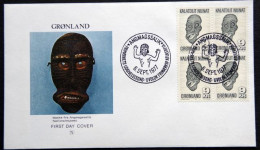 Greenland 1977 Cz. Slania FDC MiNr.103 Kunsthandwerk / Crafts  ( Lot Ks) - FDC