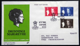 Greenland   1980  MiNr.120-22 FDC ( Lot Ks ) - FDC