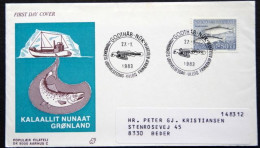 Greenland 1983 Salmon MiNr.140 FDC ( Lot Ks) - FDC