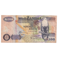 Billet, Zambie, 100 Kwacha, 2006, KM:38f, TB - Sambia