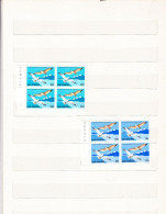 SAN MARINO  1978 - Sassone  1005/6** (quartina D'angolo) -  Uccell - Marine Web-footed Birds