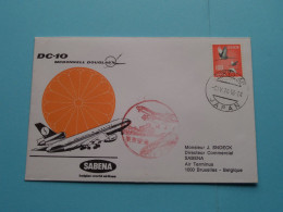 SABENA - DC-10 Mc Donnell Douglas >>> J. SNOECK Bruxelles > 1974 Japan ( Voir / See Photo ) ! - Cartas & Documentos