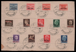 Island 1942:  MichelNr.: 1 Bis 13, Gestempelt  | ##Motiv / Thematik: Ionische Inseln, Besatzung, 2 Weltkrieg  | Kreta - Storia Postale