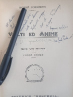 Volti Ed Anime Con Autografo Giorgia Poidomani Da Legnano 1951 Editrice Hesperia - Poésie