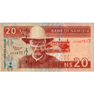 Billet, Namibie, 20 Namibia Dollars, 1996, KM:6a, TB - Namibie