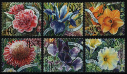 Neuseeland 2001 - Mi-Nr. 1896-1901 A ** - MNH - Blumen / Flowers - Ungebraucht