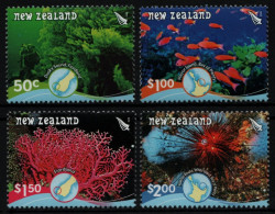 Neuseeland 2008 - Mi-Nr. 2474-2477 ** - MNH - Meeresleben / Marine Life - Unused Stamps