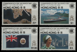 Hongkong 1983 - Mi-Nr. 411-414 ** - MNH - Commonwealth Day - Ongebruikt