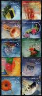 Neuseeland 2001 - Mi-Nr. 1914-1923 ** - MNH - Grußmarken - Unused Stamps