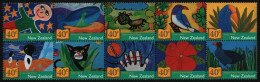 Neuseeland 2002 - Mi-Nr. 1992-2001 ** - MNH - Kinderzeichnungen - Ungebraucht