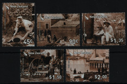 Neuseeland 2006 - Mi-Nr. 2360-2364 A I ** - MNH - Goldrausch - Nuevos