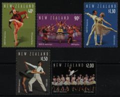 Neuseeland 2003 - Mi-Nr. 2060-2064 ** - MNH - Ballett - Nuevos