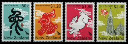 Neuseeland 2011 - Mi-Nr. 2765-2768 ** - MNH - Jahr Des Hasen - Neufs