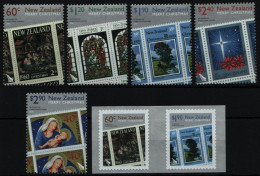 Neuseeland 2010 - Mi-Nr. 2753-2757 & 2758-2759 ** - MNH - Weihnachten / X-mas - Unused Stamps