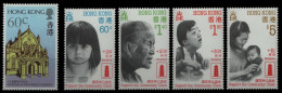 Hongkong 1988 - Mi-Nr. 550 & 551-554 ** - MNH - 2 Ausgaben - Nuovi