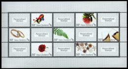 Neuseeland 2007 - Mi-Nr. 2414-2420 ** - MNH - Grußmarken - Unused Stamps