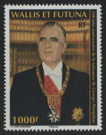 Wallis & Futuna 2011 - Mi-Nr. 1030 ** - MNH - Georges Pompidou - Ongebruikt