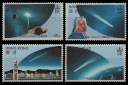 Hongkong 1986 - Mi-Nr. 478-481 ** - MNH - Halleyscher Komet - Ungebraucht