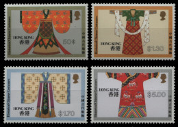 Hongkong 1987 - Mi-Nr. 528-531 ** - MNH - Trachten / Costumes - Nuevos