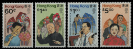 Hongkong 1989 - Mi-Nr. 567-570 ** - MNH - Leben In Hongkong - Unused Stamps